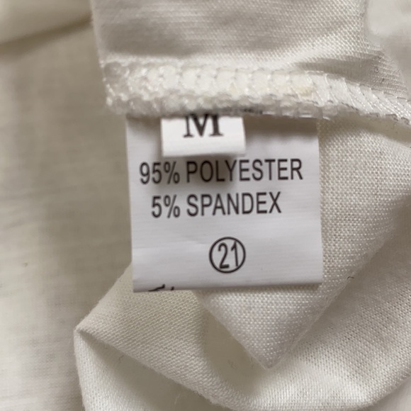 🎉2X HP🎉 C+D+M Fair Isle Reindeer LS Tee 💗 White Red Green - Picture 12 of 12